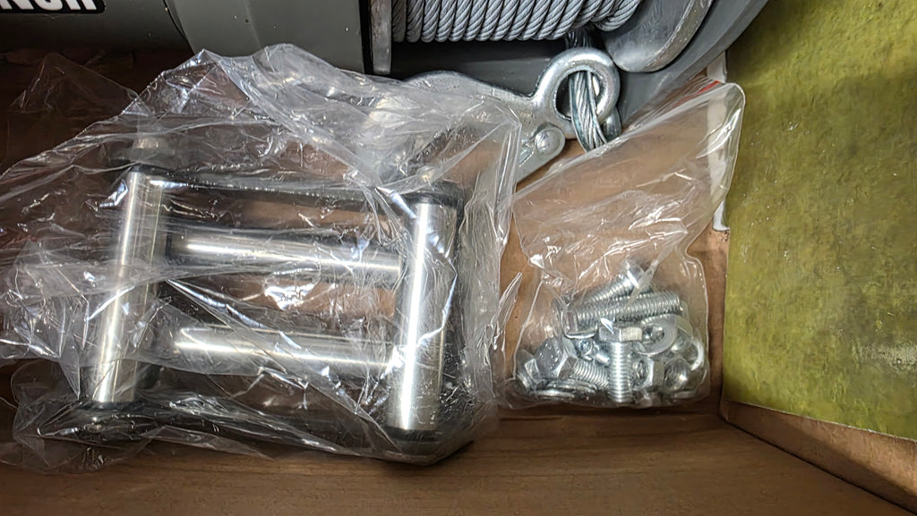 Badland Winches 2500lb Capacity ATV Utility Winch With Automatic Load- Holding Brake Remote Control