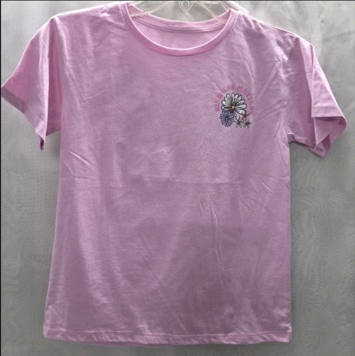 Wonder Nation Girls Medium 7-8 T Shirt Kindness Matters Pink Short Sleeve