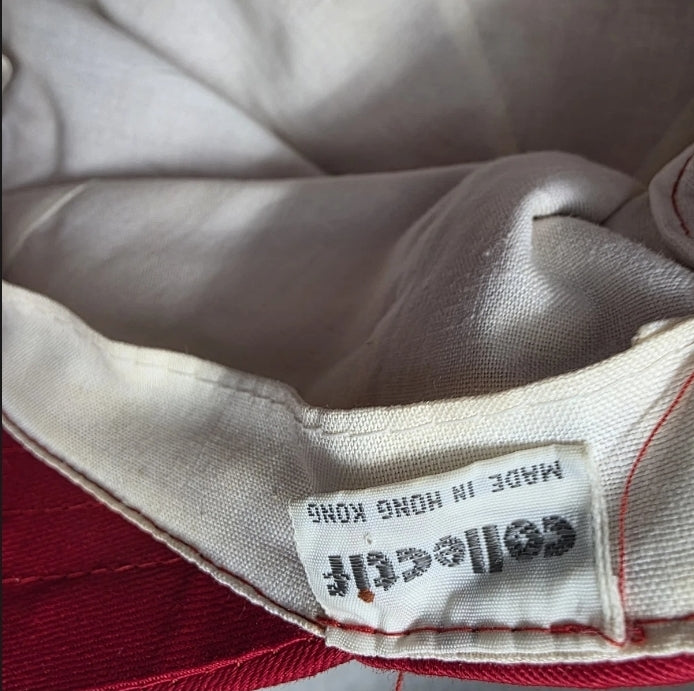 2 Womens Summer Shade Hats Tie In Red Collect If Hong Kong White Batmar New York