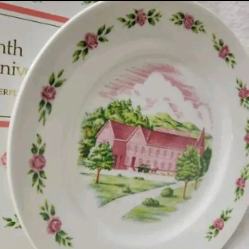 Vintage Avon Collector Plate Tenth Avon Anniversary The California Perfume New In Box