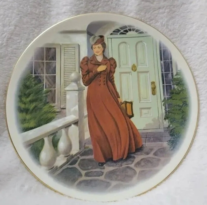 Vintage 1980 Avon Collector Plate #449 National Association Of Avon Clubs 8.5". New