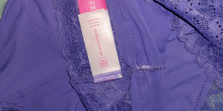 No Boundaries Womens XS(1) Panties Lacey Trim New With Tags