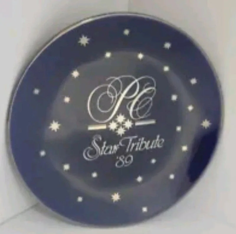 Vintage 1989s Star AvonPresidents Club Members Star Tribute Collector Plate