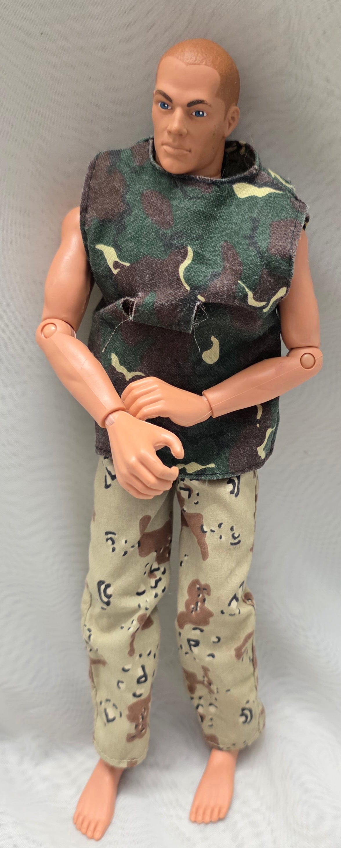 Vintage 1996 Hasbro GI Joe Doll #22481 All Moving Parts Work Well