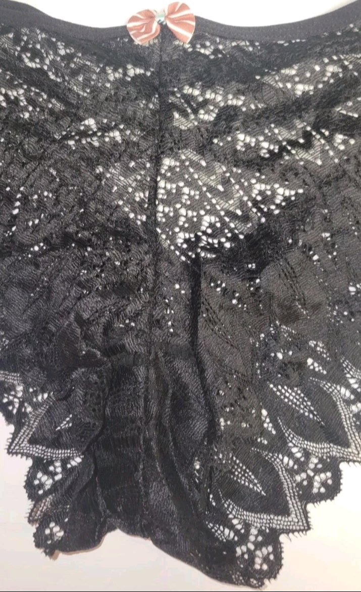 Womens Sexy Panties Underwear Large Size(8-10) Criss Cross Back Stretchy Lacey