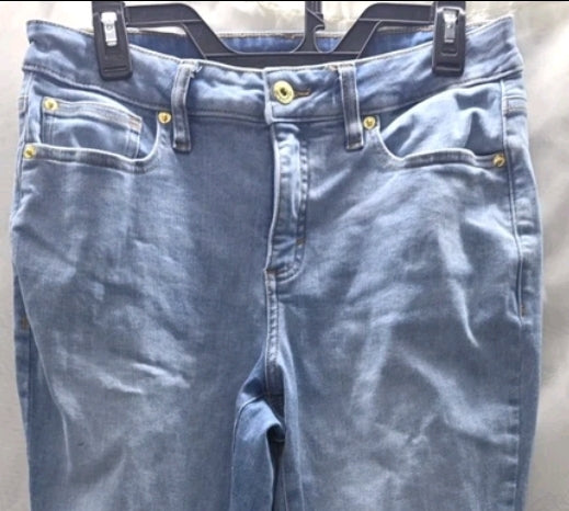 INC Women Jeans Size 10 Skinny Stretchy Inseam 28". Excellent used condition