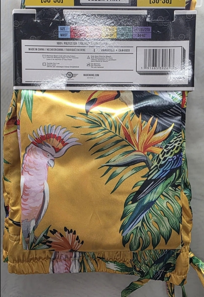 ME Est 87st Mens Jogger Sleeper Pants Large (36-38) Soft Fabric Pockets New