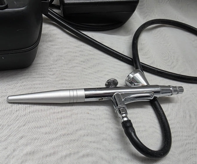 Pure Pro Air Brush Cosmetics With Power Supply All Working Parts