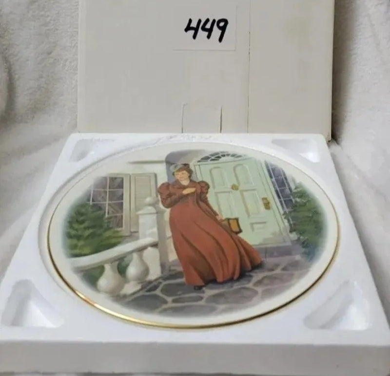 Vintage 1980 Avon Collector Plate #449 National Association Of Avon Clubs 8.5". New