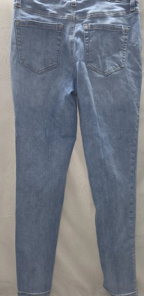 INC Women Jeans Size 10 Skinny Stretchy Inseam 28". Excellent used condition
