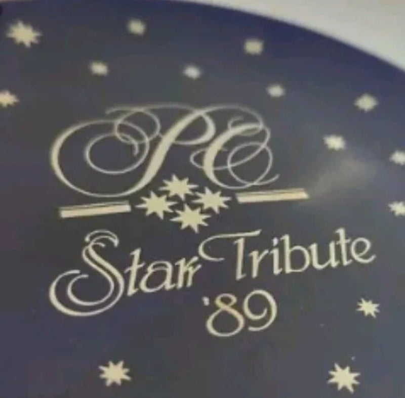 Vintage 1989s Star AvonPresidents Club Members Star Tribute Collector Plate