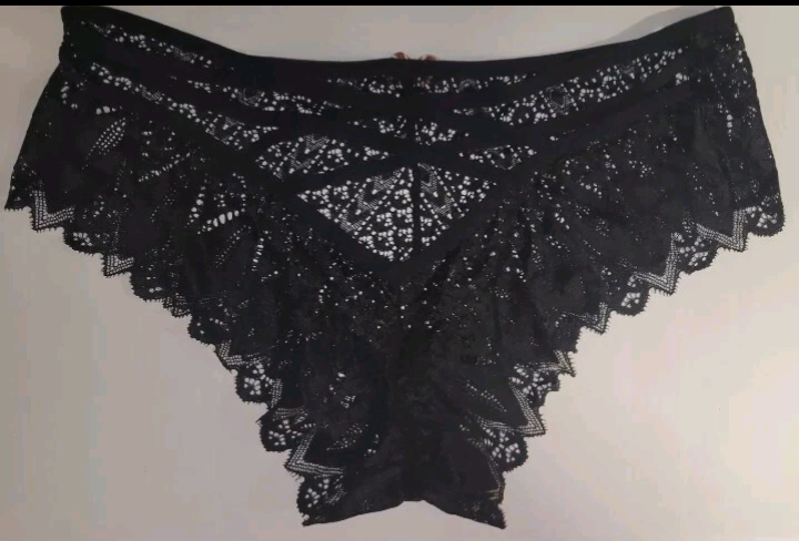 Womens Sexy Panties Underwear Large Size(8-10) Criss Cross Back Stretchy Lacey