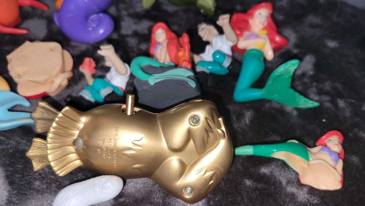 Vintage Disney Little Mermaid Toy Lot