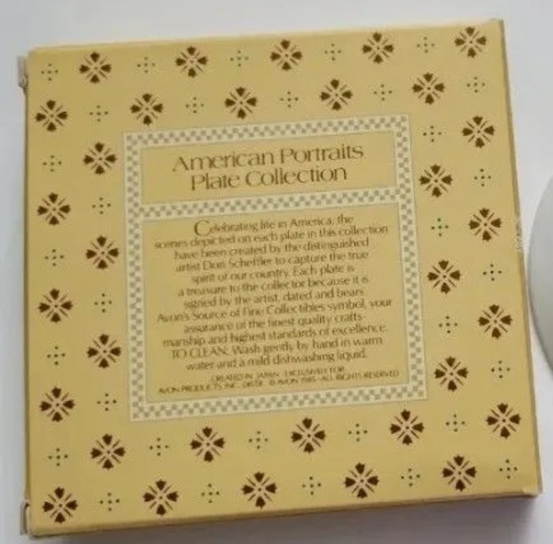 Vintage 1985 Avon American Portraits Collector Plate Collection THE SOUTH 4