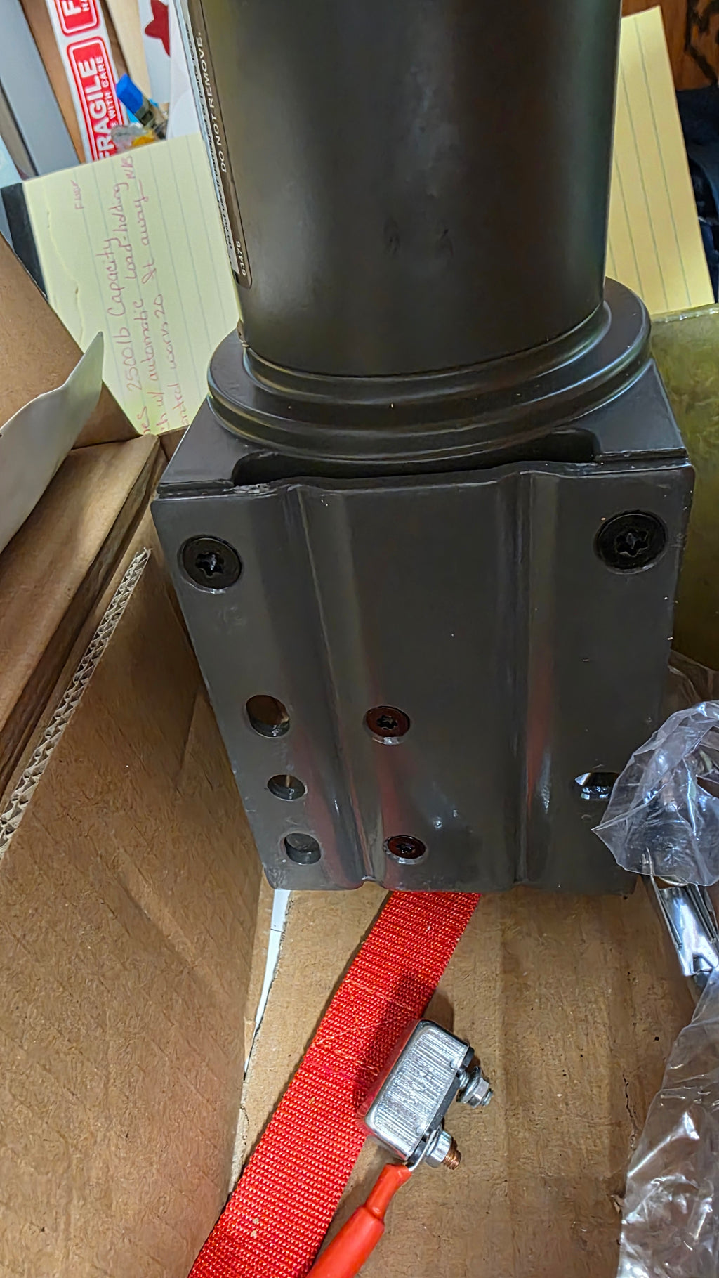 Badland Winches 2500lb Capacity ATV Utility Winch With Automatic Load- Holding Brake Remote Control