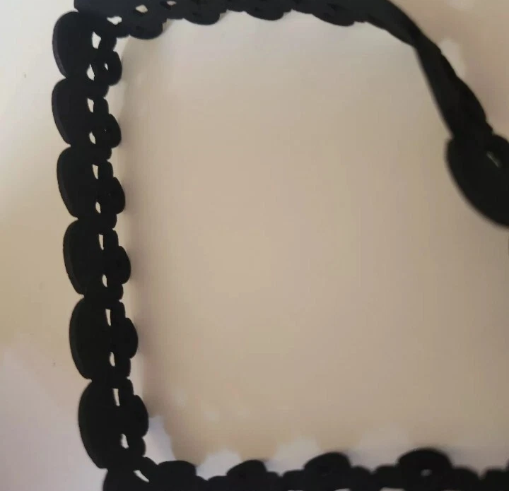 Black Skull Choker Adjustable Length Brand New