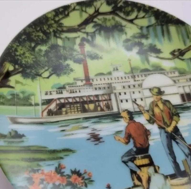 Vintage 1985 Avon American Portraits Collector Plate Collection THE SOUTH 4