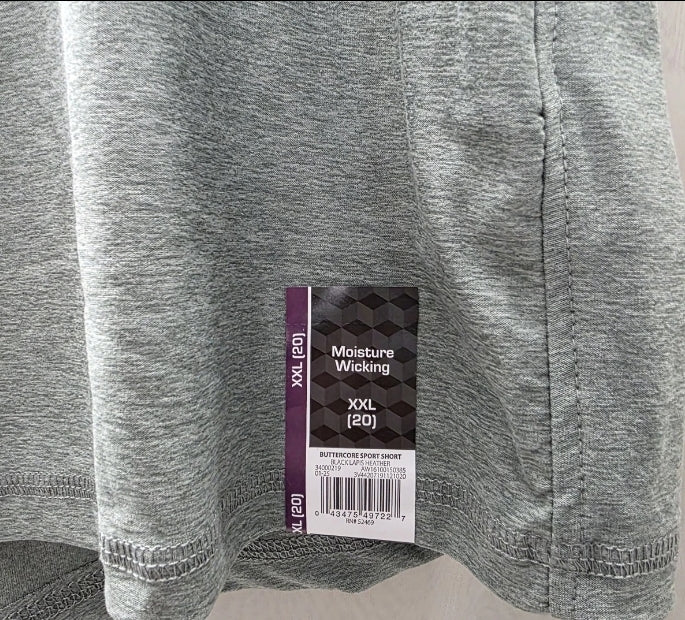 Athletic Works Butter Core Women Shorts XXL 20 New With Tags