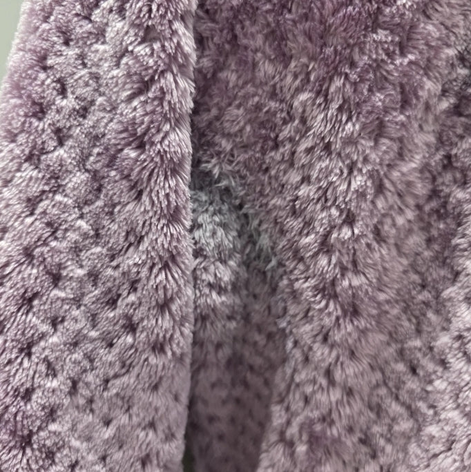 Columbia Sportswear Co Women Zip Up Jacket Large Armpit To Armpit 23" Purple Super soft Pockets