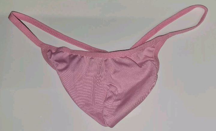Mens Sexy Pink Thong Underwear 3XL Stretchy New With Tags