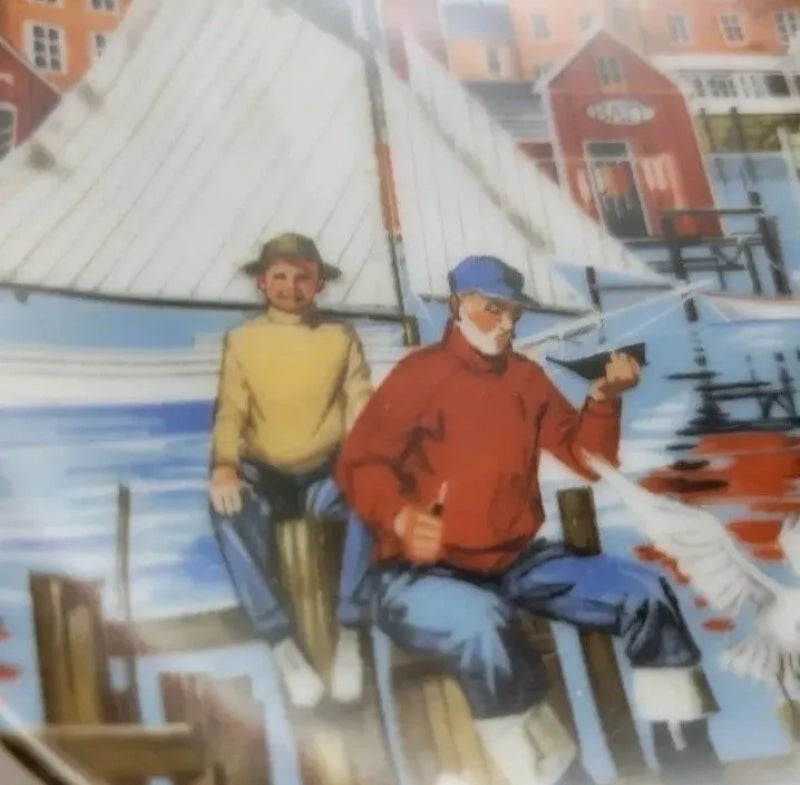 Vintage 1985 Avon American Portraits Collector Plate Collection THE EAST 4". New In Box