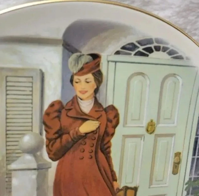 Vintage 1980 Avon Collector Plate #449 National Association Of Avon Clubs 8.5". New