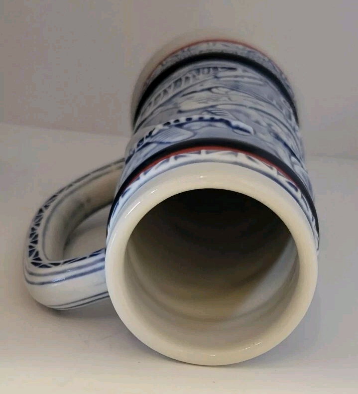 Vintage 1982 Flying Classics Ceramic Stein 5.5" Tall Collector 150716 New In Box