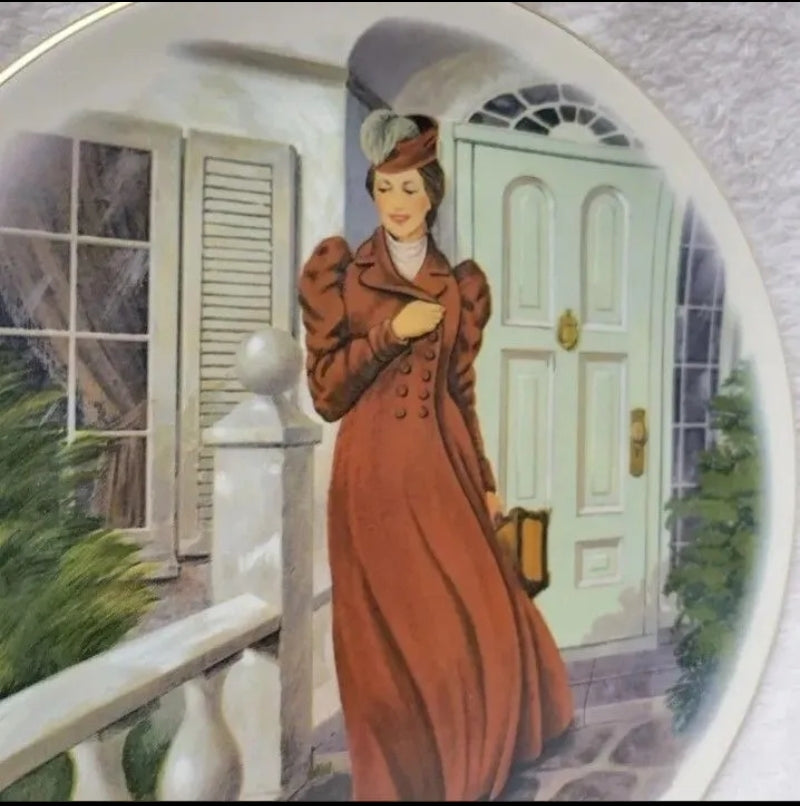 Vintage 1980 Avon Collector Plate #449 National Association Of Avon Clubs 8.5". New