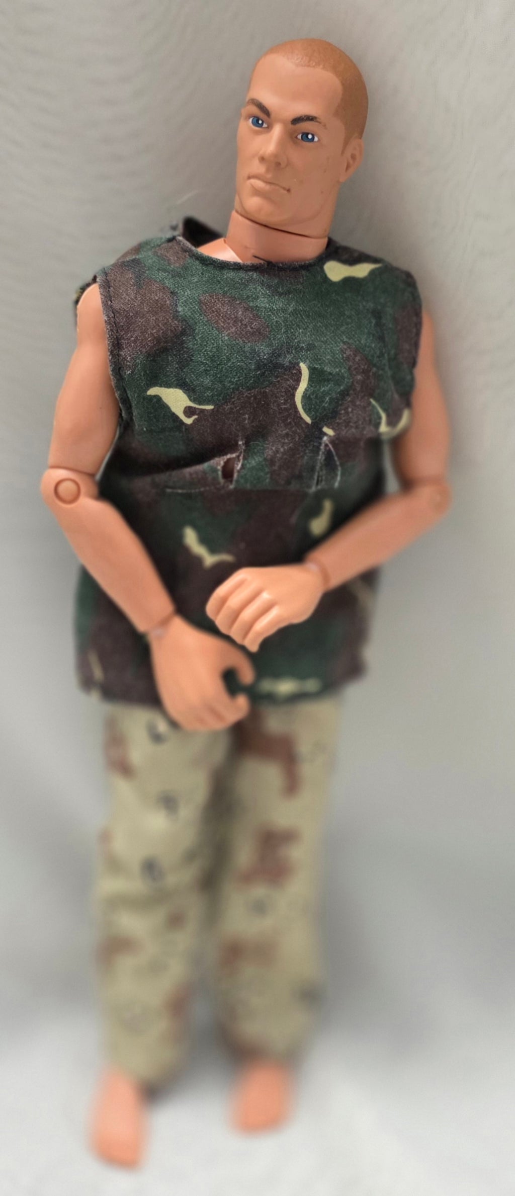 Vintage 1996 Hasbro GI Joe Doll #22481 All Moving Parts Work Well