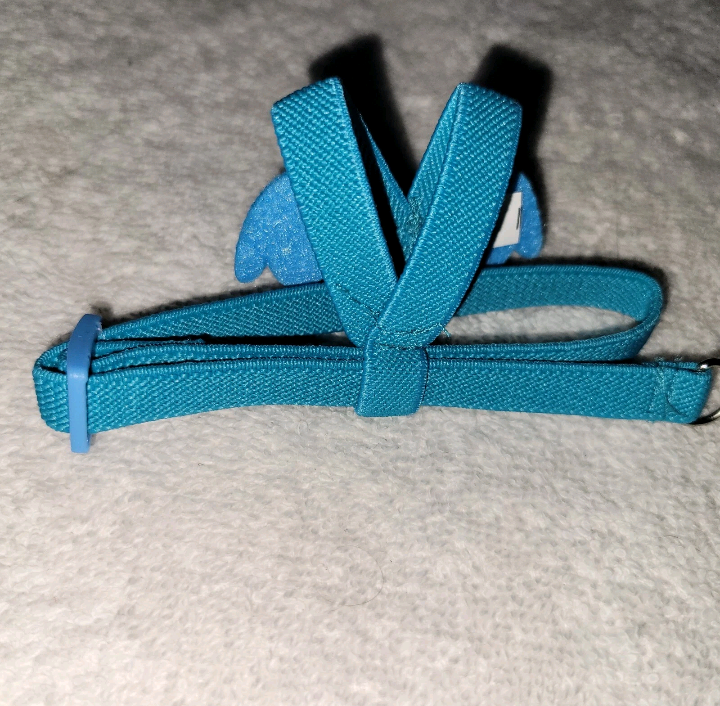 Birds Harness And Leash Adjustable, Great For Training. Wings Attached 14.5" Across, 7.8" Leash