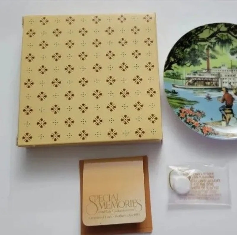 Vintage 1985 Avon American Portraits Collector Plate Collection THE SOUTH 4