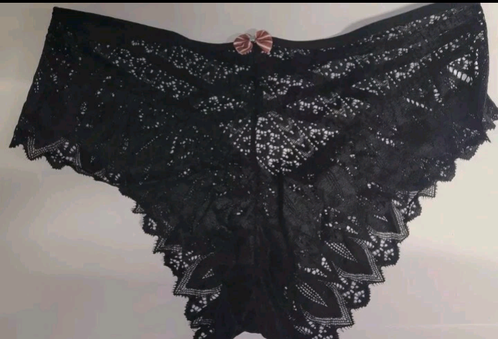 Womens Sexy Panties Underwear Large Size(8-10) Criss Cross Back Stretchy Lacey