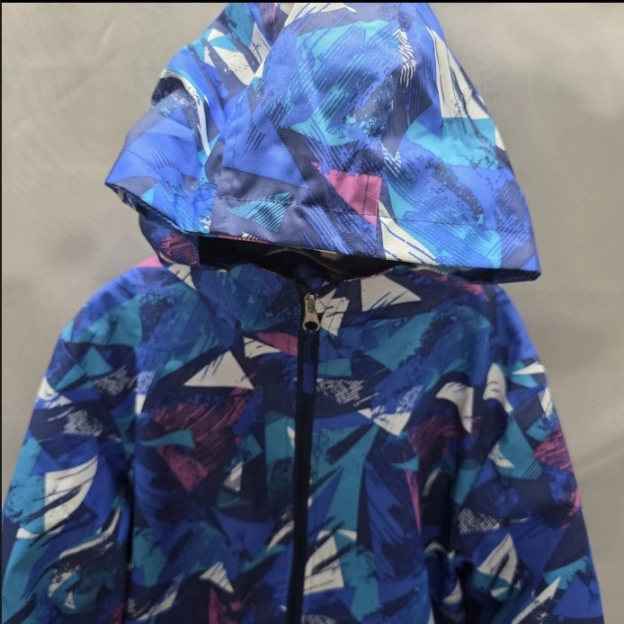 Oberstoff Ski Jacket Child Size 8-12 Years 146/152 Fleece Lined Hooded Pockets.100% Polyester