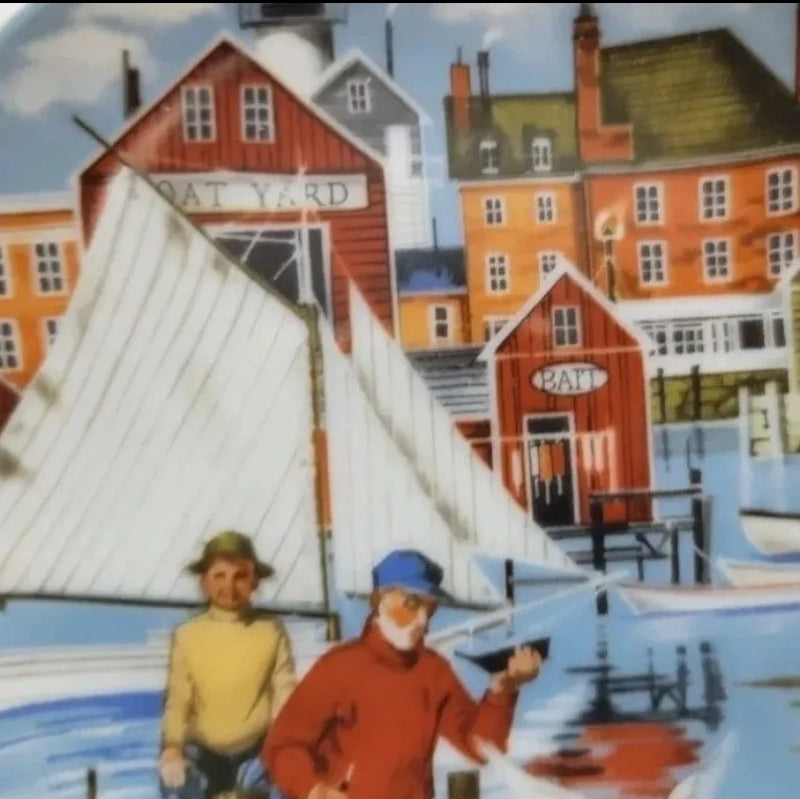 Vintage 1985 Avon American Portraits Collector Plate Collection THE EAST 4". New In Box