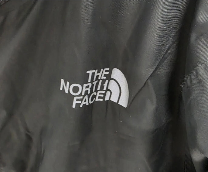 The North Face Boys Jacket Medium 10/12 Fleece Lined Hooded Pockets.