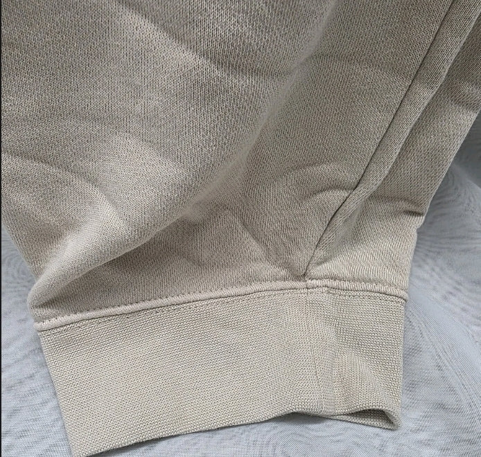 Nike Sweatpants Unisex Large Elastic Drawstring Waist Pockets Beige Excellent used condition