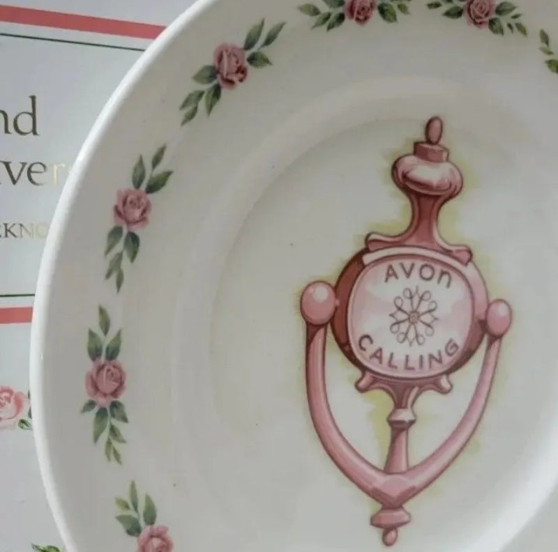 Vintage Avon Collector Plate Tenth Avon Anniversary The California Perfume New In Box