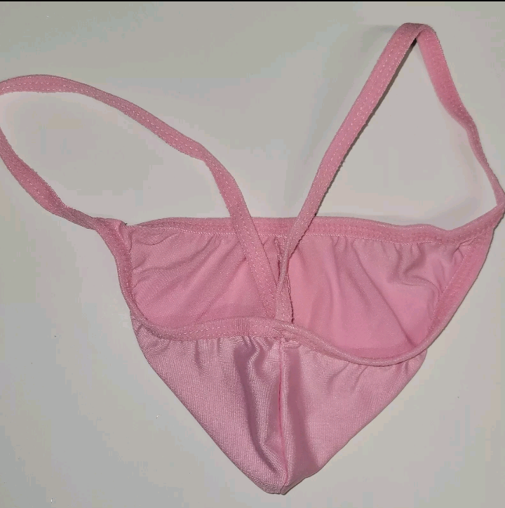 Mens Sexy Pink Thong Underwear 3XL Stretchy New With Tags