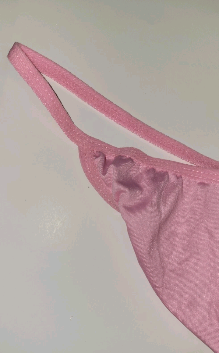 Mens Sexy Pink Thong Underwear 3XL Stretchy New With Tags